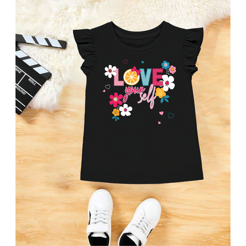 Love Your self Black Girls T-shirt