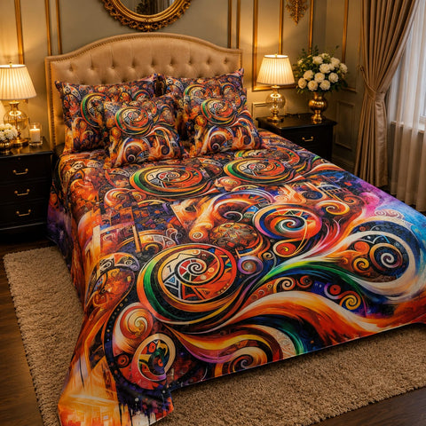 BEDIOR 5D Digital Bed Sheet Set #43