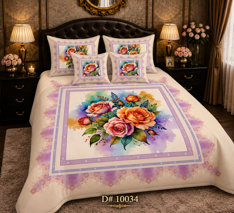 BEDIOR 5D Digital Bed Sheet Set #42