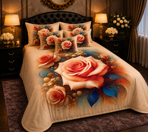 BEDIOR 5D Digital Bed Sheet Set #37