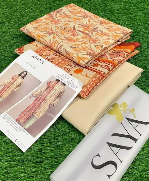 Saya Lawn 3PC Suit No.20
