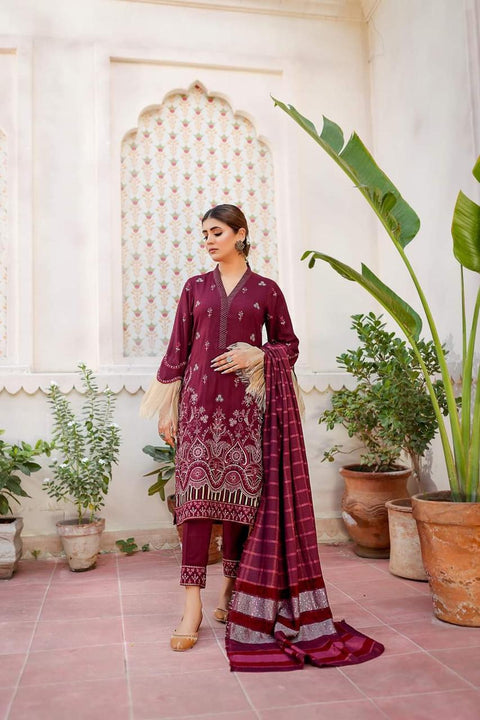 Saya Lawn 3PC Suit No.48