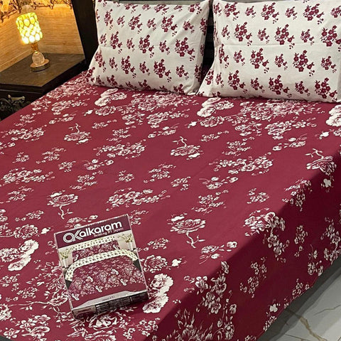 100% Pure Cotton Bedsheet 113