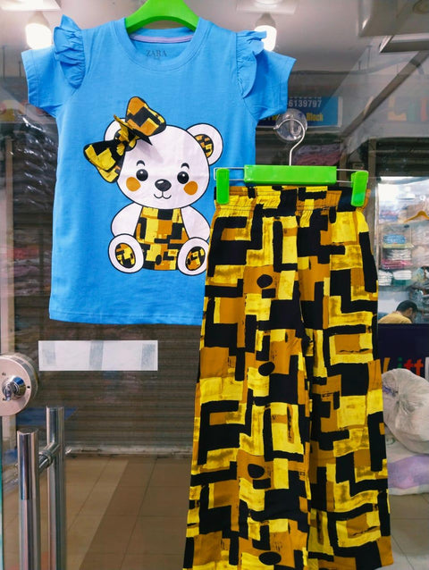 Teddy Bear Skyblue Kids Clothes