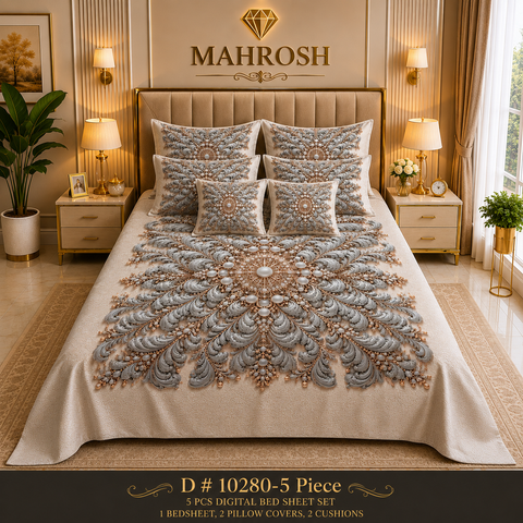 # BEDIOR 5D Digital Bed Sheet Set #21