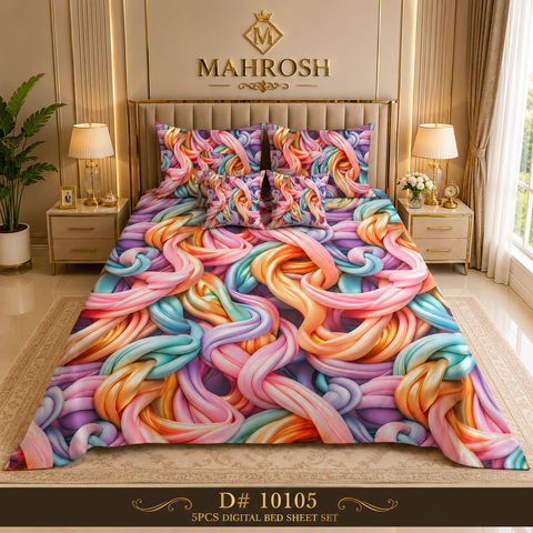 # BEDIOR 5D Digital Bed Sheet Set #24