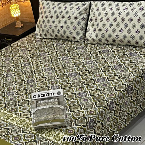100% Pure Cotton Bedsheet 183