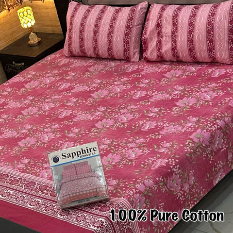 100% Pure Cotton Bedsheet 179