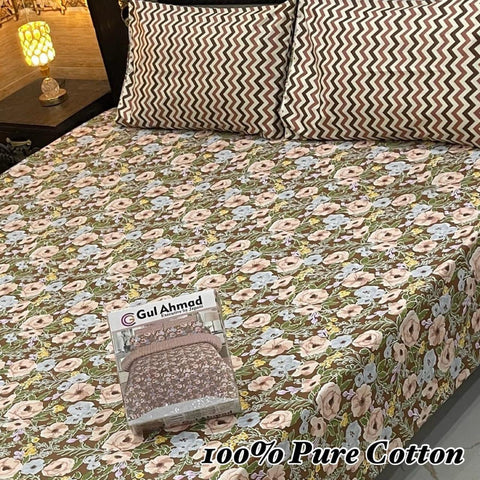 100% Pure Cotton Bedsheet 175