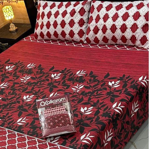 100% Pure Cotton Bedsheet 312