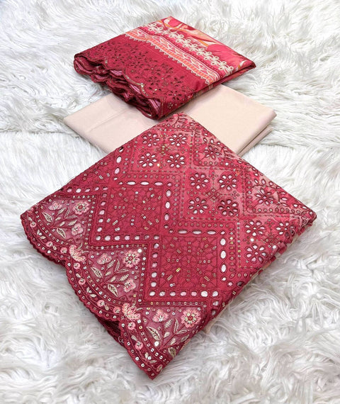 Bin Saeed Chicken Kari Lawn 3Pc CK7
