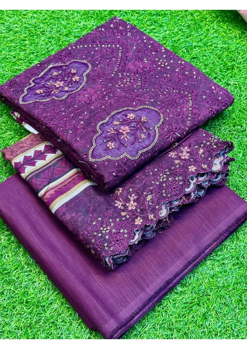 Bin Saeed Chicken Kari Lawn 3Pc CK20