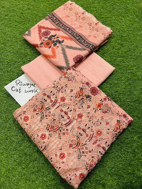 Bin Saeed Chicken Kari Lawn 3Pc CK24