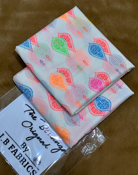 Womens 2 Pc Lawn Candy Print Suit #5