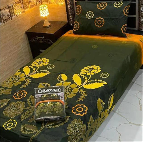 100% Pure Cotton Bedsheet 309