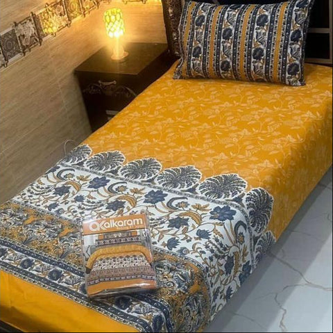 100% Pure Cotton Bedsheet 312