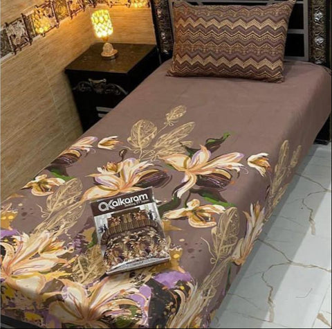 100% Pure Cotton Bedsheet 313