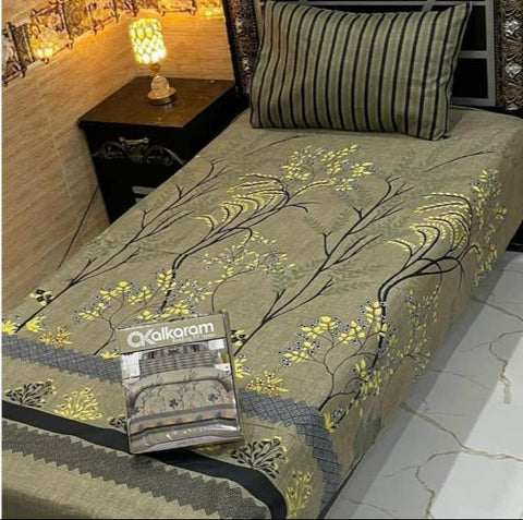 100% Pure Cotton Bedsheet 318