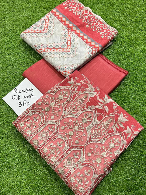 Bin Saeed Chicken Kari Lawn 3Pc CK25