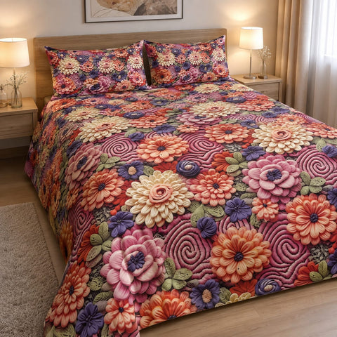 7D 3PC Bedsheet #55