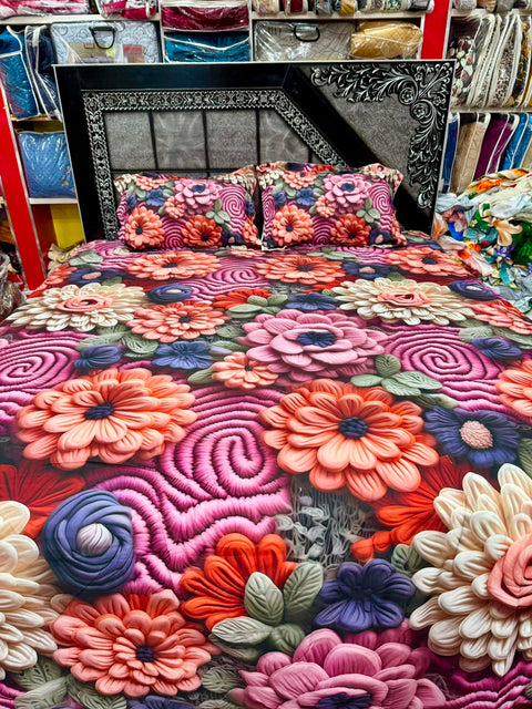 5D 3PC Bedsheet #69