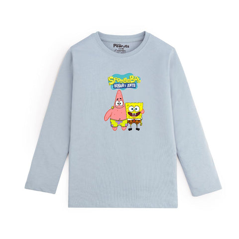 COTTON - SPONGEBOB SQUARE ANTS FULL SLEEVES