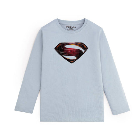 COTTON - METALLIC SUPERMAN FULL SLEEVES