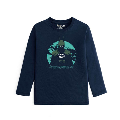 COTTON - BATMAN CAPED FULL SLEEVES