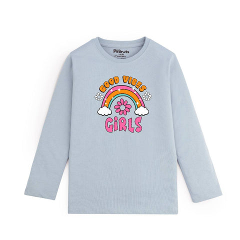 COTTON - GOOD VIBES GIRLS FULL SLEEVES