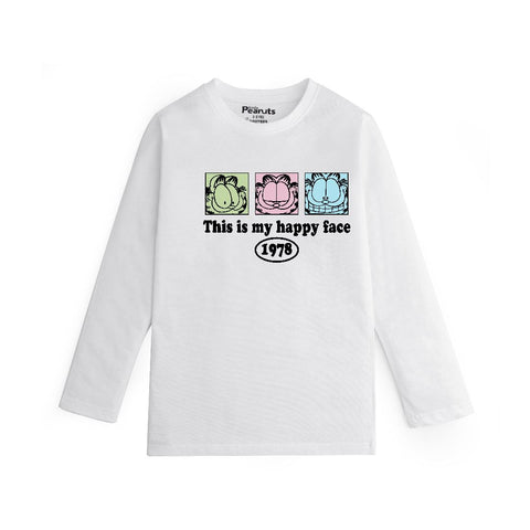 COTTON - THIS IS MY HAPPY FACE SLEEVES