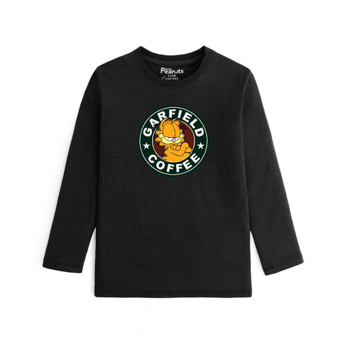 COTTON - GARFIELD COFFEE FULL SLEEVES
