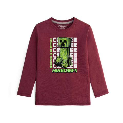 COTTON - MINECRAFT ADVENTURE FULL SLEEVES